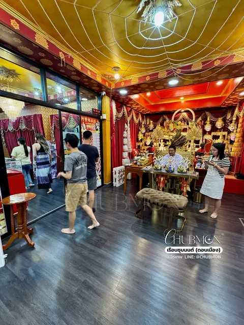 บรรยากาศภายในเรือนชุบมนต์ ดอนเมือง